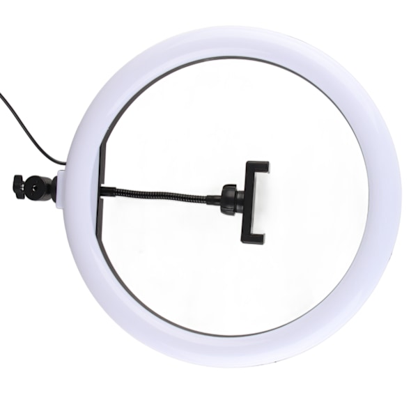13 tums Selfie Ring Light med Telefonhållare LED Ring Light med USB-kontakt för Streaming Makeup Selfie Fotografering