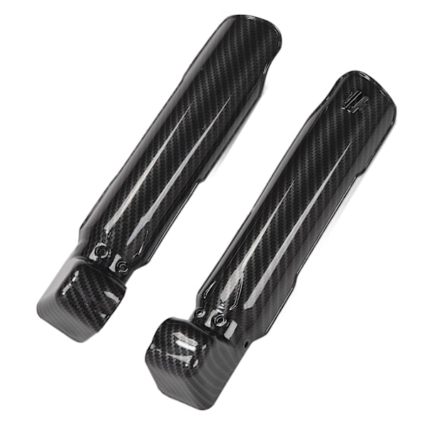 2 ST Stødabsorberbeskyttelse Kulfibermønster Motorcykel Gaffelbeskyttelse Protector Udskiftning til SurRon Light Bee X S