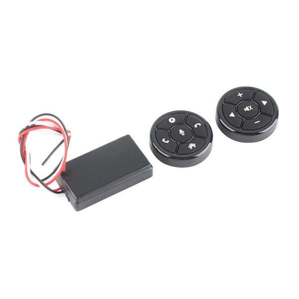 Steering Wheel Control Wireless Bluetooth Radio Navigation Answer Phone Remote Control Buttons 10 Buttons