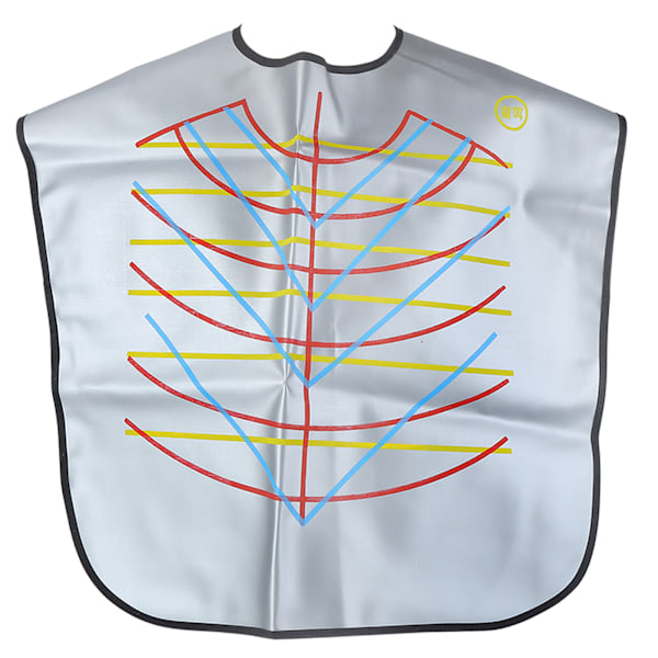 Vanntett frisørforkle for voksne Salong Frisørforkle Cape Wrap Kort stil