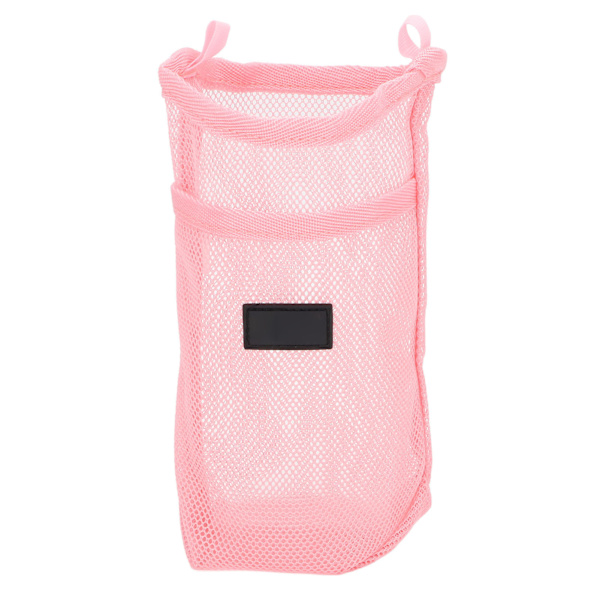Vandflaske Sleeve Mesh Vandflaske Pouch Holder Etui til vandreture udendørs sport Rosa