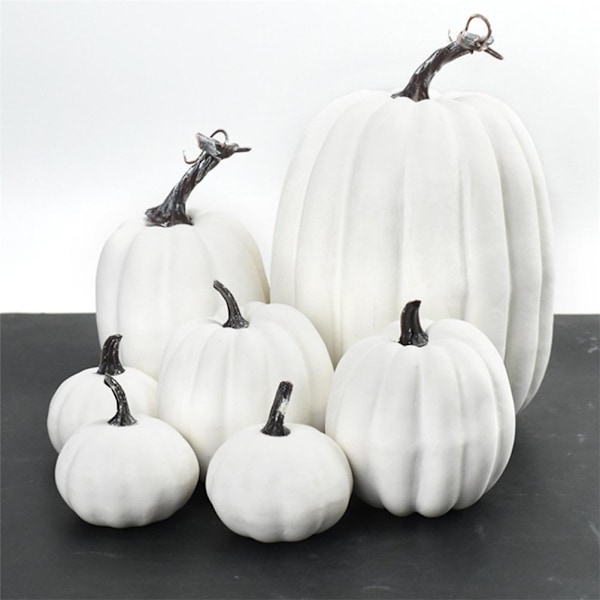 7 kpl Simulaatiopumpun malli keinotekoinen pumppu koristelu Koti pöytä koristelu Thanksgiving ja Halloween