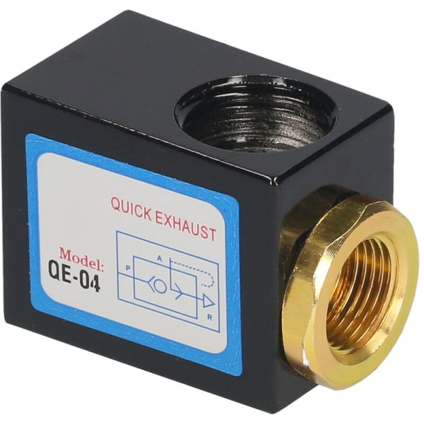 Pneumatiska komponenter QE-04 4-punktsportsdiameter snabbavgasventil