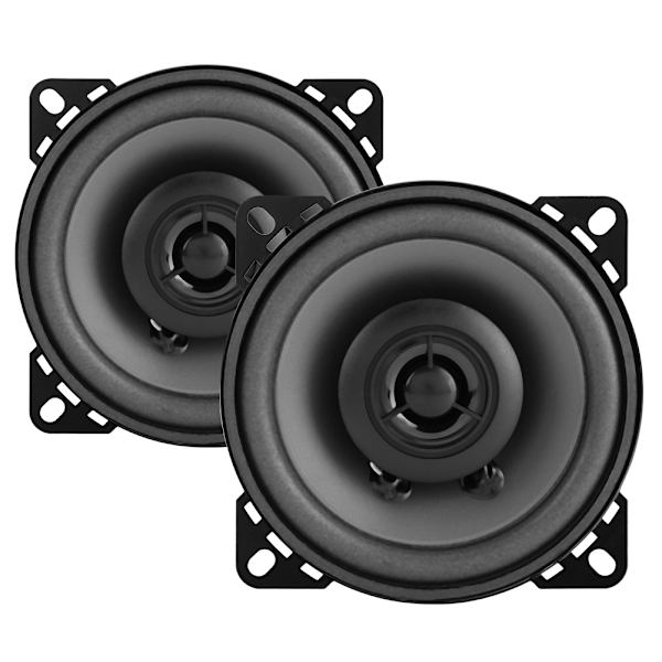 2st 4" bilhögtalare 60W bilmodifierad uppgradering koaxial ljudhögtalare