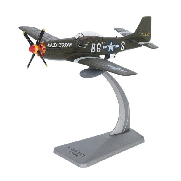 1:72 Flyvemaskine Fighter Model Legering Simuleret Flyvemaskine Model Legetøjsamling Hjemindretning til Børn