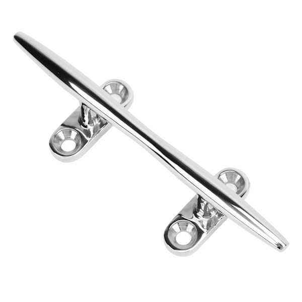 Bådslipsklampe Åben bund Heavy Duty 316 rustfrit stål Bådslips med monteringsskruer til marinebådsdæk SS316‑5 tommer