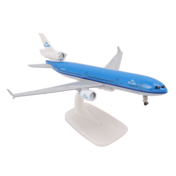 Metall Flygplansmodell Legering Simulerad Exakt Skala Stabil Bas Heminredning Plane Model 20cm