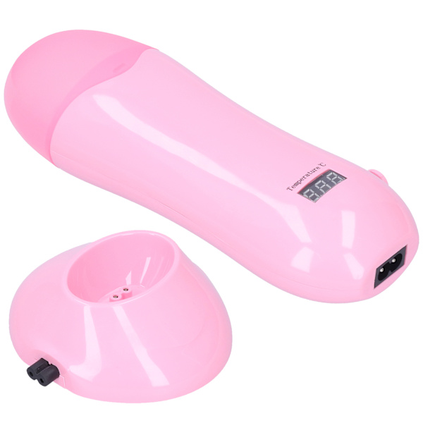 Hårbortning Depilering Vaksmelter Bærbar Epilator Depilering Vaks Maskin Rosa EU-kontakt 220V