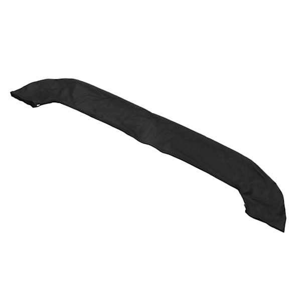 Bimini Top Reserve Cover Oxford Duk Foldbar Regnfast Vandafvisende Solsejl Bådsælg Sort