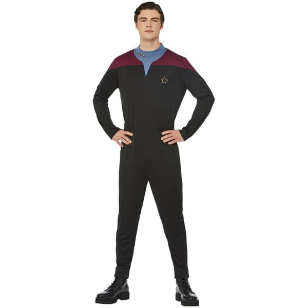 Star Trek Voyager Commando Uniform Kompatibel med mænd L Sort Sort[LD] Black L