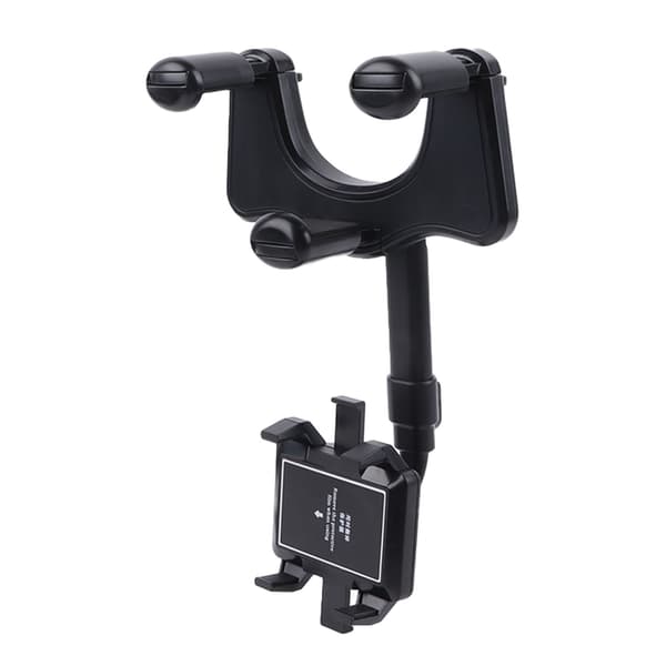 Biltelefonholder Cradle Sort Multifunktionel 360° Rotation Justerbar Robust Stabil Biltelefonholder til Bil