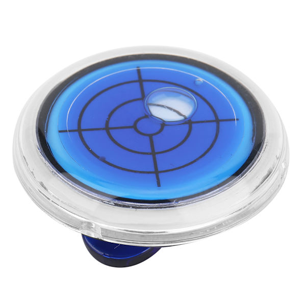 Plast Compact Golf Ball Marker Level Hat Clip Cap Clamp Tillbehör Presentmaterial Blå