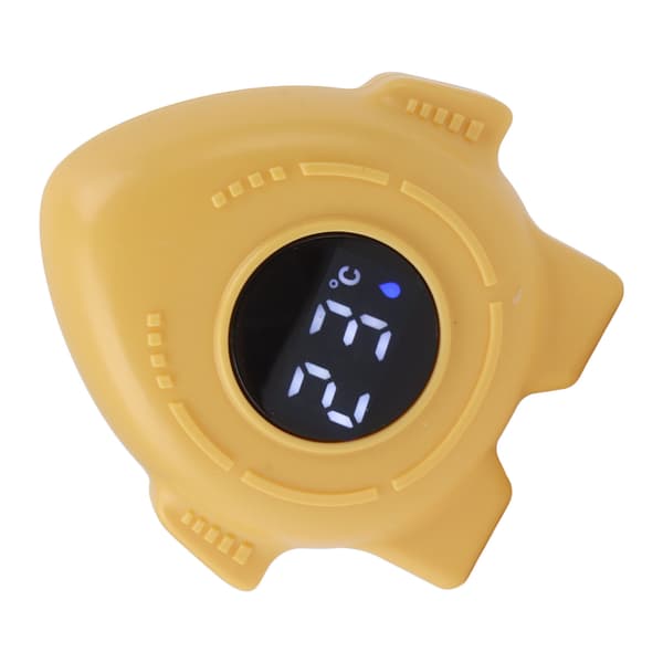 Babybadekartermometer Intelligens Elektronisk Digital Vandtemperaturtermometer Gul