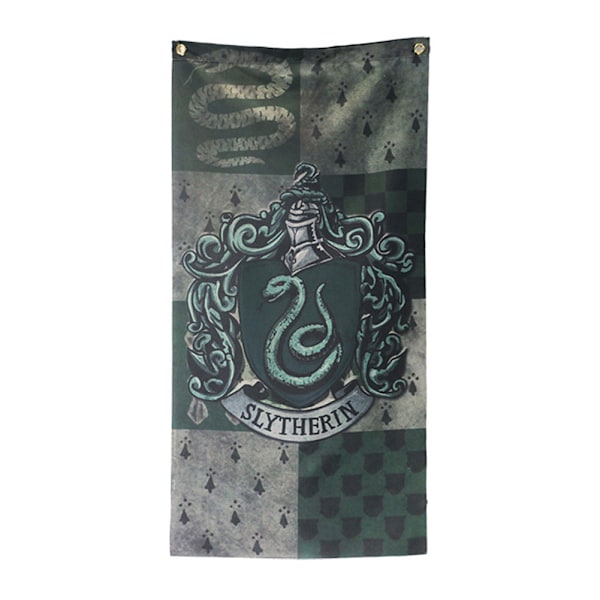 Seinälle ripustettavat liput Ultra Premium Gryffindor Slytherin Hufflepuff Ravenclaw Sisä- ja ulkokäyttöön Juhlalippu