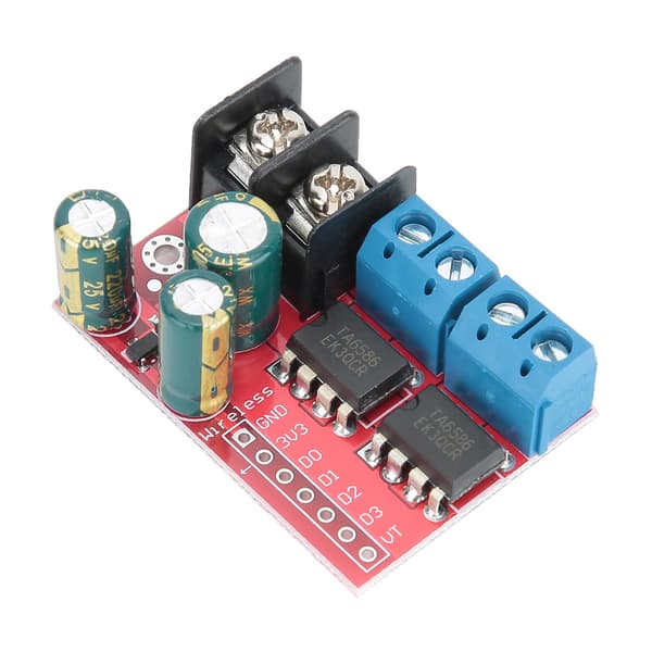5A DC Motor Drivmodul CW CCW Rotasjon PWM Regulering Dobbel H Bro Modul