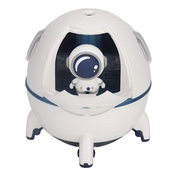 Romkapsel Luftfukter USB Stor Tåkevolum Søt Baby Luftfukter med Diffuser Nattlys for Hjem Bil Skrivebord Hvit