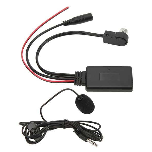Bluetooth Aux-kabel Lydadapter til Alpine KCA121B AINET CDA9857 Smartphone Mikrofon Håndfri