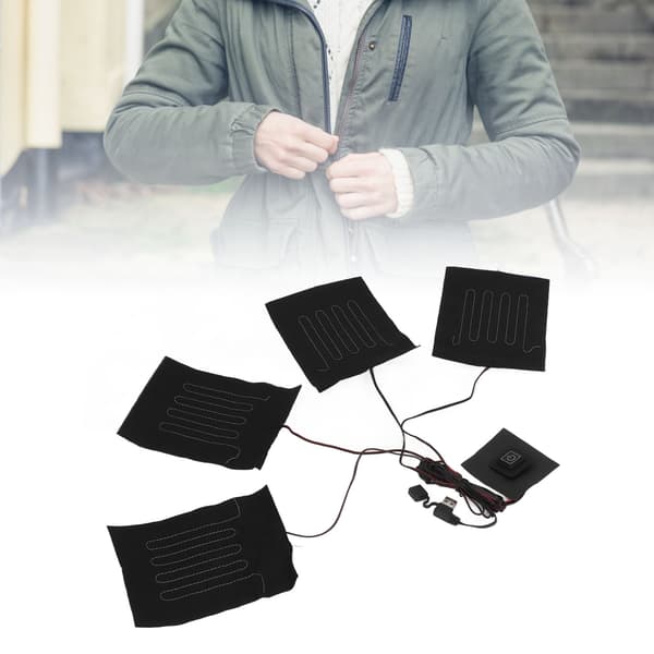 Vattentät USB-driven Värmedyna - 3-läges Kompositfiber - Vinter - 1 st