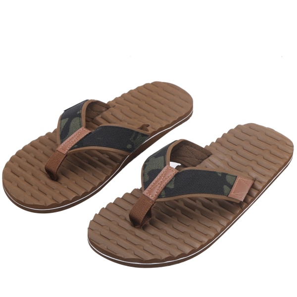 Sommer Lett FlipFlops MultiLayer Tøfler EVA FlipFlops Mud Farge Bunn(44 )