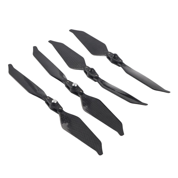 Kulfiberfoldbar 2-bladet propeller Støjreduktion Passer til DJI Phantom 3 RC Drone (2 par)