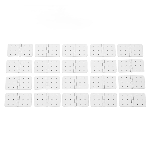 40 ST RC Stiftede Gangejern Fjernstyret Flyvemaskine Plast Gangejern Model Flyvemaskine Vinger Dele L Størrelse
