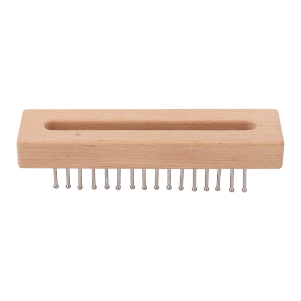 Knitting Loom Trä fyrkantig stickbräda DIY Craft vävverktyg för halsdukar Hattar Leksaker