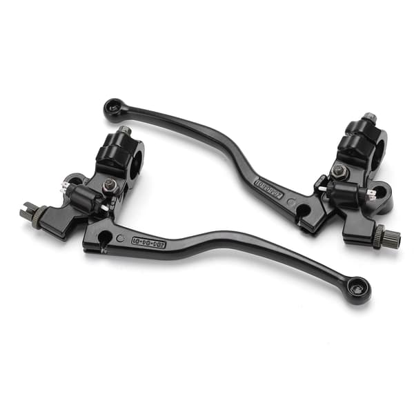 Motorcykelstyre bromskopplingsspak - 2st, aluminiumlegering, CG 125 utbyte
