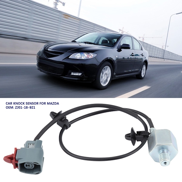 Bil Auto Knock Sensor Passer til Mazda 3 BK 1.4 1.6 2.0 2.3 03-09 ZJ01-18-921