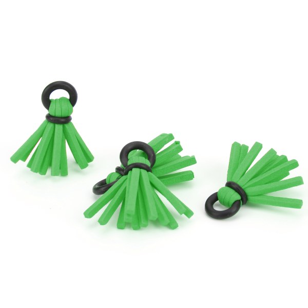 4 stk Fluefiske Float Foam Strike Indicators Drift Krok Posisjonering Floats Bobbers Grønn