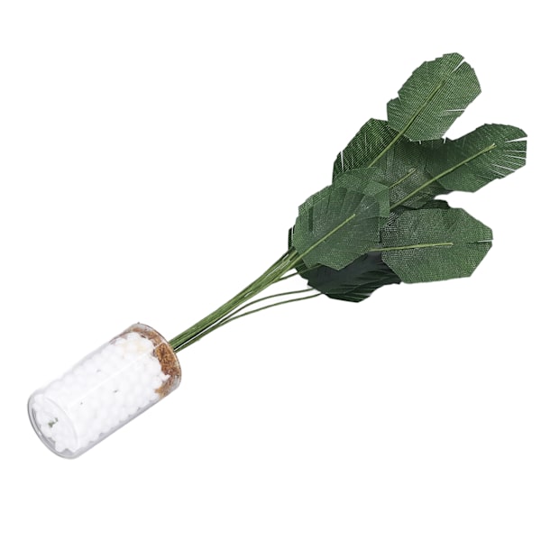 1:12 Miniatyyridokkitalon kasvit Elävä banaanipuun simulaatio Bonsai-kasvikoriste L