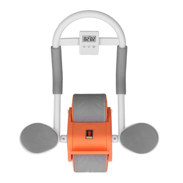 Magrullhjul med armbågsstöd Timer Automatisk Rebound Kärna Styrketräning Träningsutrustning Orange