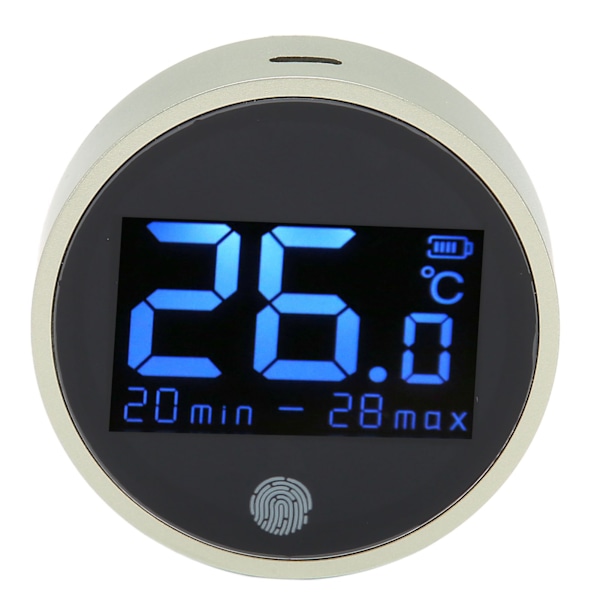 Digital akvariumtermometer med lång sondkabel Hög exakt till ±0,1℃ LED-displaytermometer för akvarium