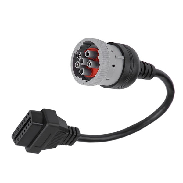 Lastbilsdiagnosgränssnitt hona 16 stift OBD2 6 stift adapterkabel för fordonsdiagnostikverktyg