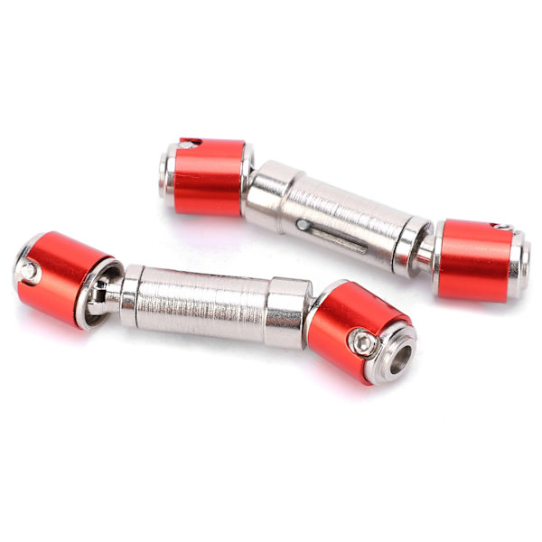 2st 62 mm drivaxeltillbehör i rostfritt stål Passar för Axial SCX10 1/10 RC bilmodell