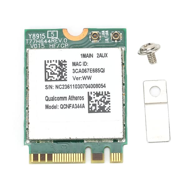 Trådlöst nätverkskort QCNFA344A - Dual Band WiFi & Bluetooth Chip Module för Windows