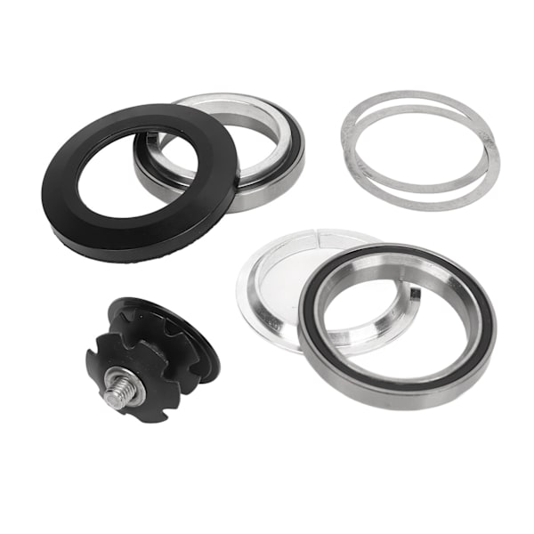 Cykelheadset Aluminiumlegering Cykellager Headset Star Nut Spacers Kit för 41 mm 28,6 mm rakt rör framgaffel Cykeltillbehör