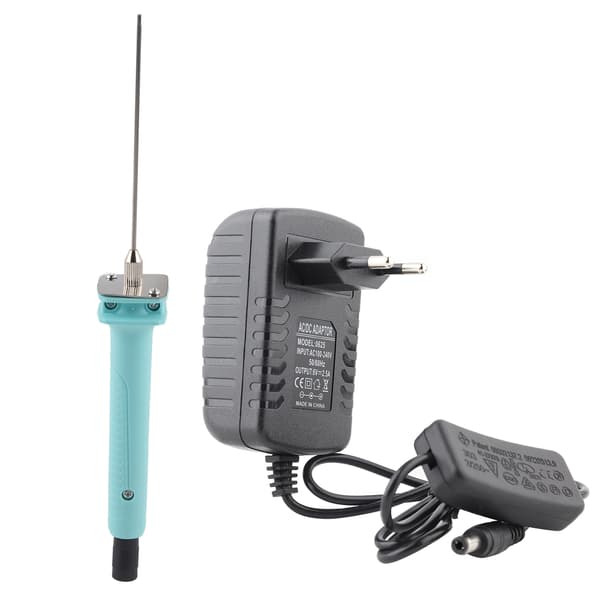 Elektrisk Skumkutterpenn 10cm Nåltype 110 240V EU-plugg