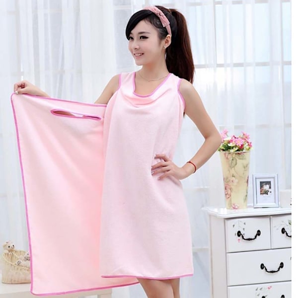 Bærbar superabsorberende mikrofiber badehåndkle Beach Body Wrap vaskeklut