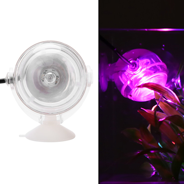 Vandafvisende Akvarium Mini LED Spotlights Nedsænkelig Fiskedam Lampe