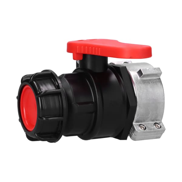 IBC Adapter Kuleventil Tankutskiftning Dreneringsslangekoblinger Hagekran Tilbehør DN50(75mm)