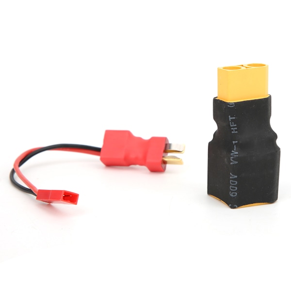2 stk JST Hannkontakt til T-Plugg Hann Hunn Adapterkabel Kontakt Ledningsnett Plugg for RC Drone Lipo Batteri Svart + rød + gul