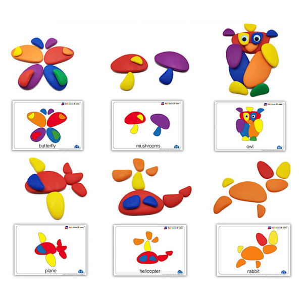 70 kpl/setti Rainbow Pebbles Varhainen matematiikan oppimislelu Sorteroi ja pinota kivet Aktiviteettisetti lapsille Aistiherkkä lelu