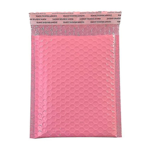 50 kpl vaaleanpunainen kuplapussi Logistics Express Pakkaus Bubble Bag Express kirjekuoripaketti