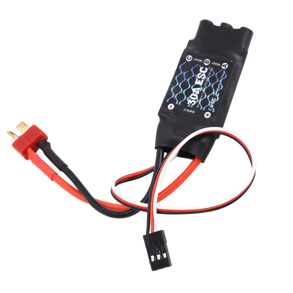 Borstlös ESC 30A T Plug RC Borstlös ESC för RC Fixed Wing Aircraft Small Quadrotor