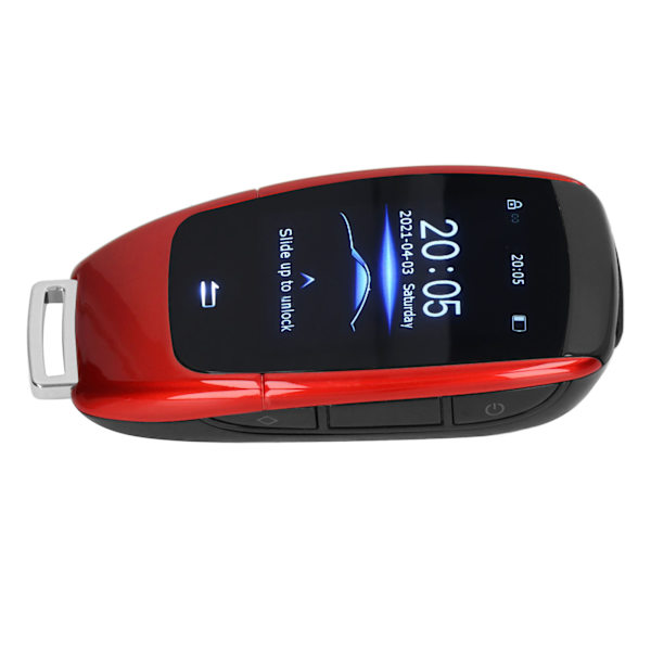 Universal TK900 LCD-pekskärm Smart Key Fjärrkontroll Nyckelfri ingång för Start Stop Engine-knapp Modeller Röd