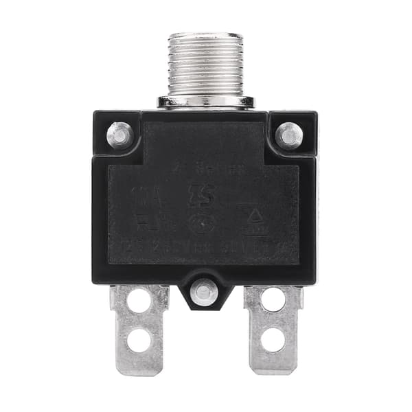 10A 125/250V Reset Thermal Circuit Breaker Switch Overcurrent Overload Protector for Generator