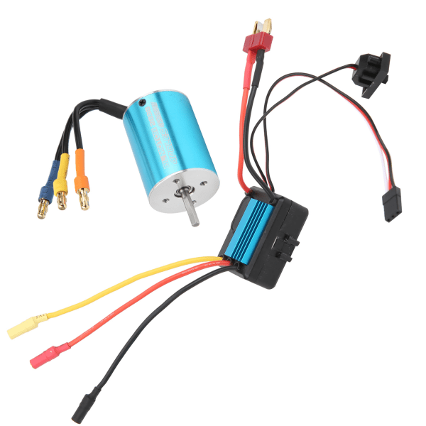 2838 4500KV 4P Sensorløs Børsteløs Motor 35A Børsteløs ESC Passer til 1/14 1/16 1/18 RC Bil