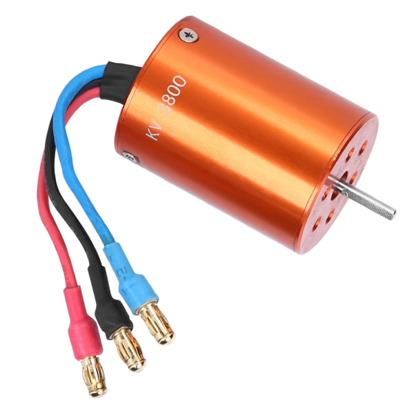 3800KV metallmotor 2838 RC tillbehör Passar för 1/12 1/14 RC bilbåt 2,3 mm axel