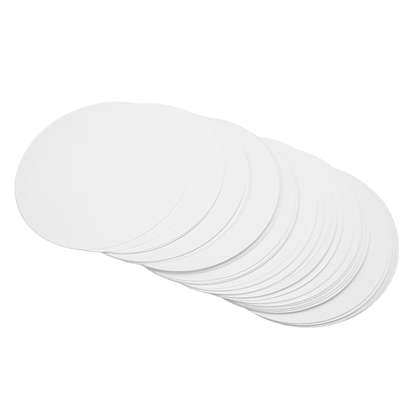 100 stk. Knap Badge Film Rund Beskyttende Transparent Knap Film til Pin Badges Køleskabsmærkater 44mm / 1.7in