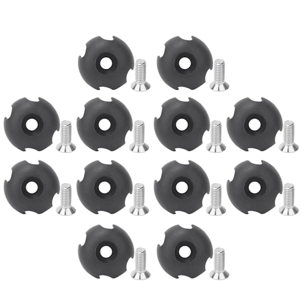 10 set plast elastiska sladdspännen set tillbehör för kanotkajak Enkel installation